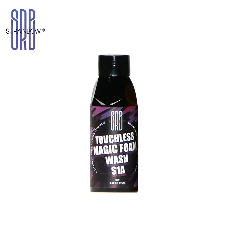 Foaming pink soap for all types of vehicles