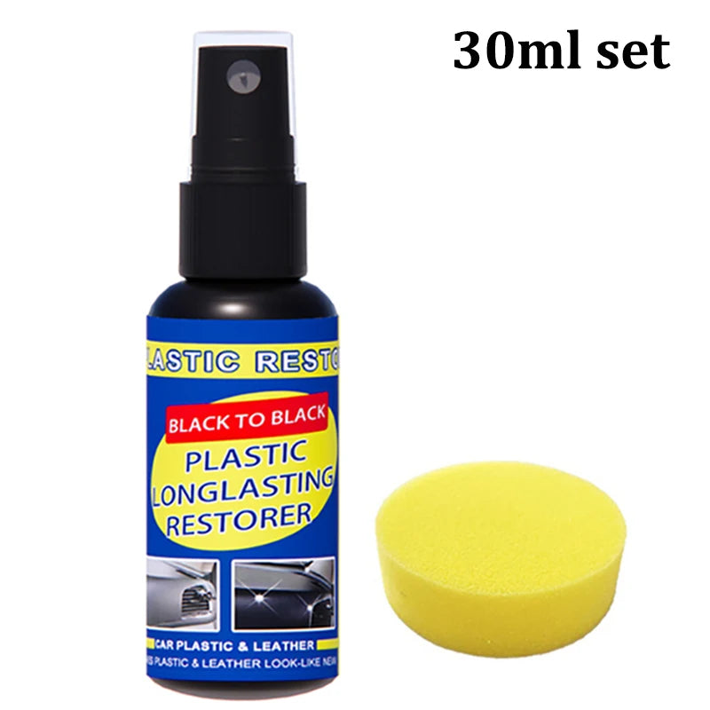 Material to restore the plastic color in the car