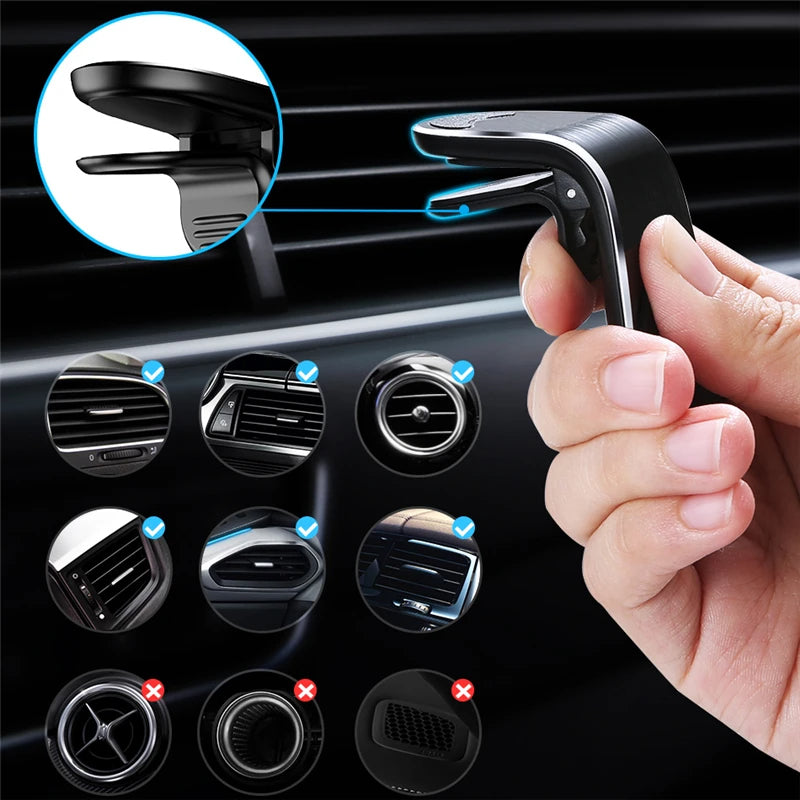 Air conditioner phone stand for all types of Audi