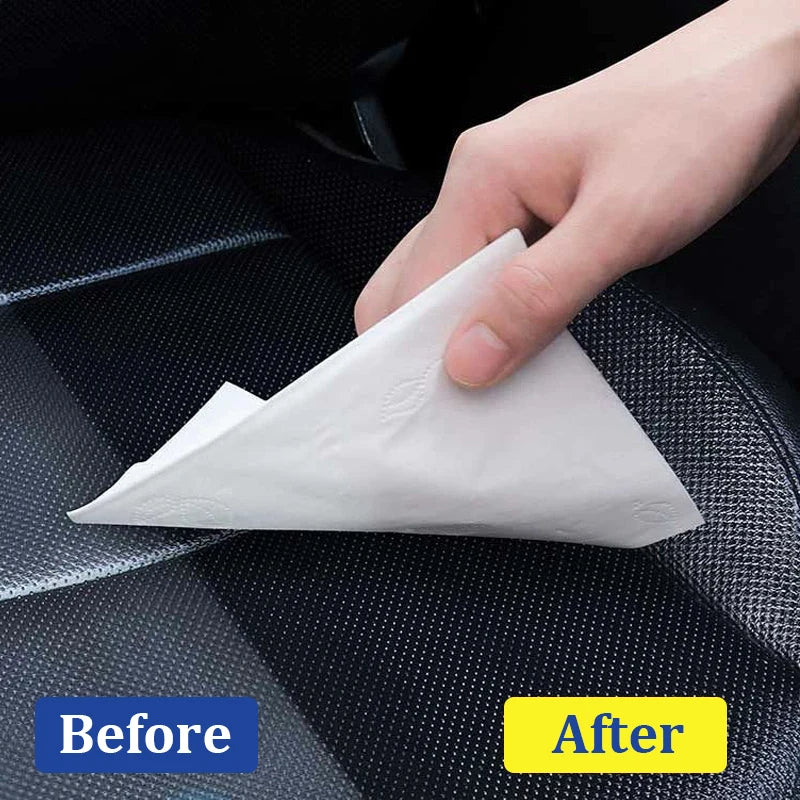 Material to restore the plastic color in the car